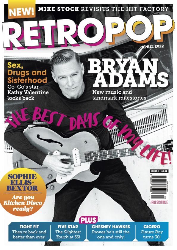 Retro Pop Magazine Cover Feature